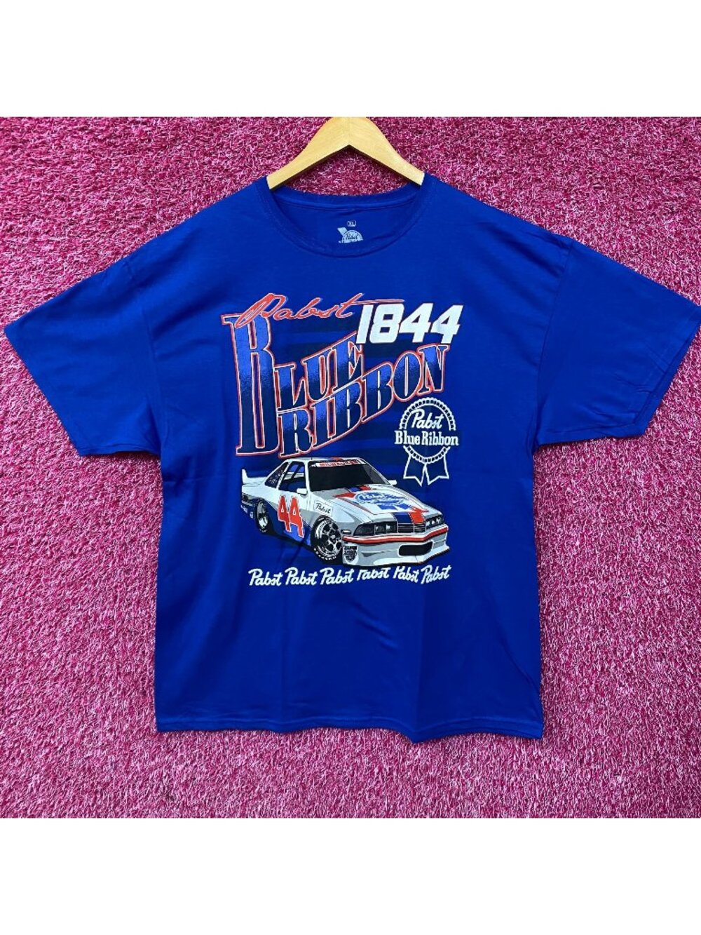 Pabst Blue Ribbon Racing 1844 Promo T-Shirt XL
